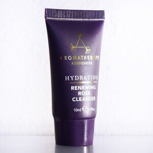 4/$20 Aromatherapy associates hydrating renewing rose cleanser 0.3 fl oz.